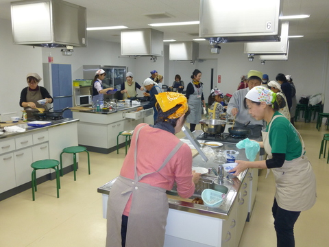 料理教室の様子