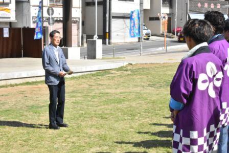 水道週間無料巡回点検出発式