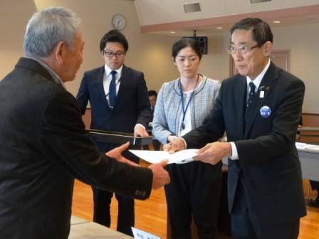 介護認定審査会委員任命式