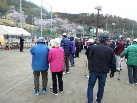 第３４回武田信玄公ゲートボール大会