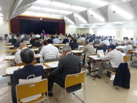 甲州市区長会定期総会