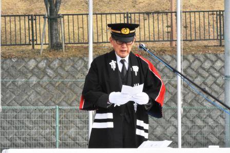 甲州市消防団 出初式