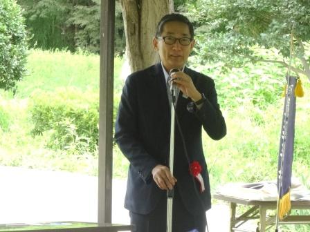 下於曽東延寿会朝顔競作展