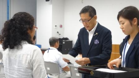 甲州市食育推進会議委嘱式