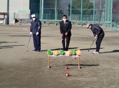 甲州市長旗争奪ゲートボール大会