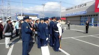 春の交通安全街頭指導所開設