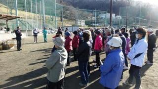 甲州市長旗争奪ゲートボール大会