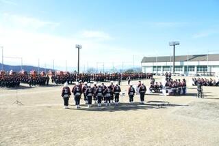 甲州市消防団 出初式