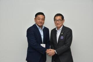 千代松市長（大阪府泉佐野市）来庁