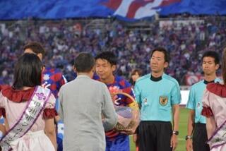 ヴァンフォーレ甲府・甲州市サンクスデー【小瀬中銀スタジアム】