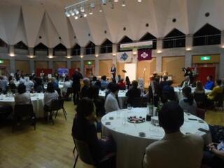 エイムズ市中学生訪問団交流パーティー【勝沼ぶどうの丘】