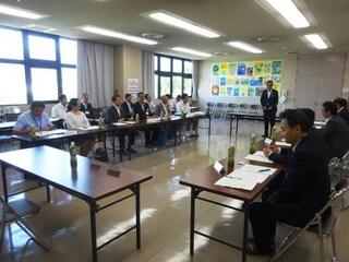 峡東流域下水道推進協議会総会【峡東浄化センター】