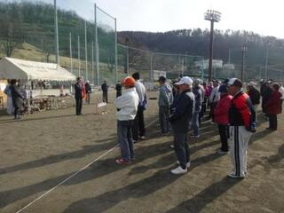 第１２回甲州市長旗争奪ゲートボール大会【塩山総合グラウンド】