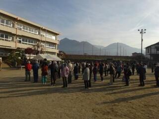 祝公民館、軽スポーツ大会・文化創造展【祝小校庭他】