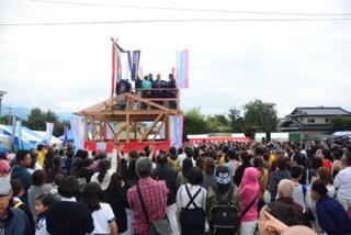 第１１回甲州市およっちょい祭り【中央防災広場 塩結び他】