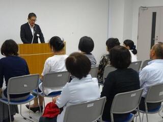 甲州市食育推進会議 委嘱式【市役所本庁舎 第１会議室】