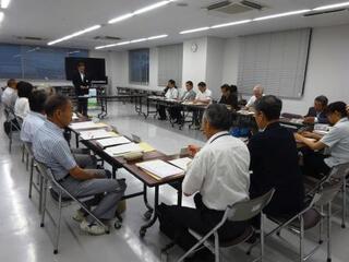 健康づくり推進協議会 委嘱状交付式【市役所本庁舎 国際交流センター】