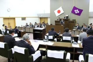 甲州市議会６月定例会【議場】