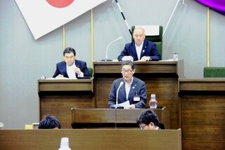 甲州市議会６月定例会【議場】