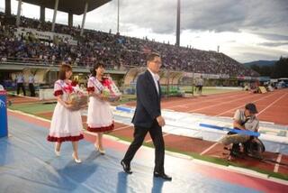 ヴァンフォーレ甲府・甲州市サンクスデー【小瀬中銀スタジアム】