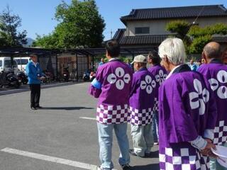 水道週間無料巡回点検出発式【市役所本庁舎 駐車場】