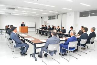 甲州市交通安全指導員委嘱式【市役所本庁舎 第１会議室】