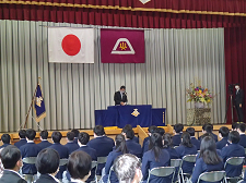 塩山高等学校卒業式 塩山高等学校卒業式