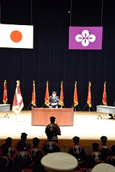 甲州市消防団辞令交付式 甲州市消防団辞令交付式