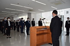 辞令交付式 辞令交付式