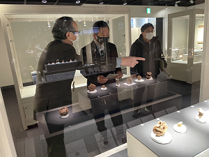 釈迦堂遺跡博物館企画展「Dogu360°-峡東の土偶-」視察 釈迦堂遺跡博物館企画展「Dogu360°-峡東の土偶-」視察