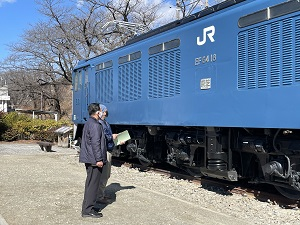 電気機関車「EF64-18」視察png