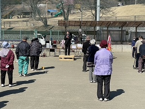 甲州市長旗争奪ゲートボール大会