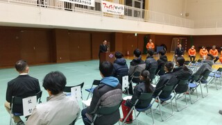 11.27県下一周競走壮行会