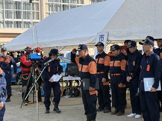 1123山梨県地震防災訓練