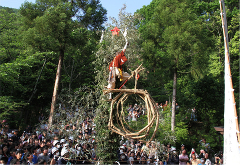柏尾の藤切り祭