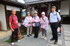 勝沼コンシェルジュの５名の集合写真