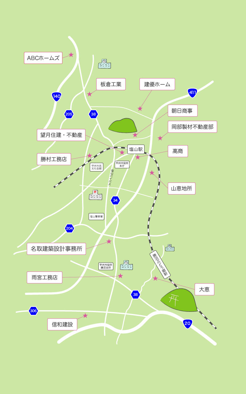 甲州市で住まいを探すなら 甲州市不動産マップ 甲州らいふ 甲州市移住支援ポータルサイト