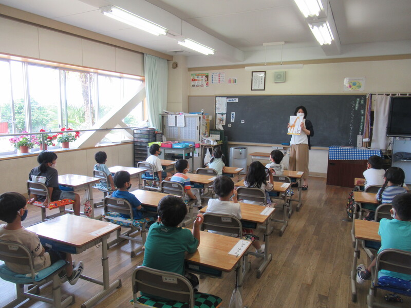 校長先生による読み聞かせ