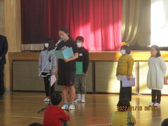 第３学期始業式