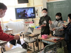大和小とのオンライン授業②