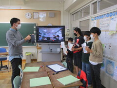大和小とのオンライン授業